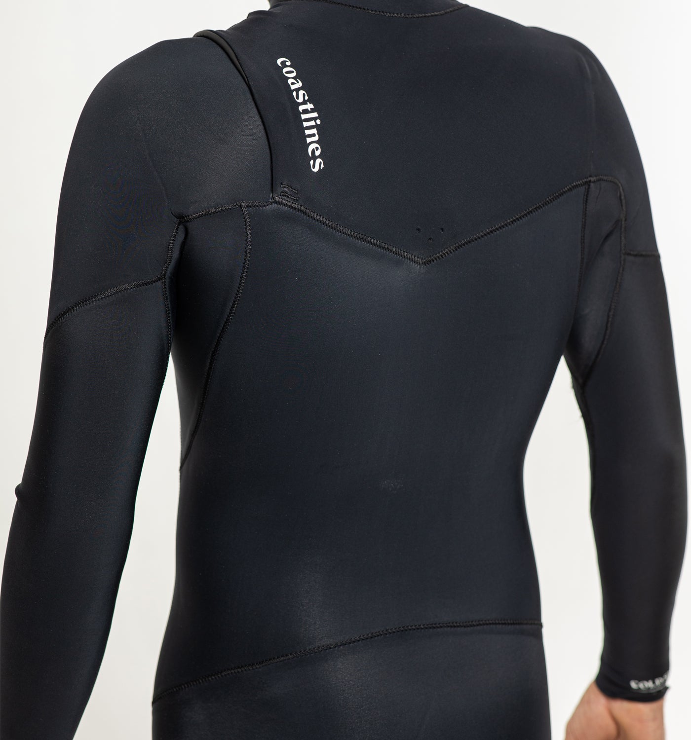 Performance Men's 3/2mm Chest Zip Wetsuit - Premium Neoprene Steamer Wetsuit for Surfing, Diving & Water Sports | Comfortable & Flexible Cold Water Protection