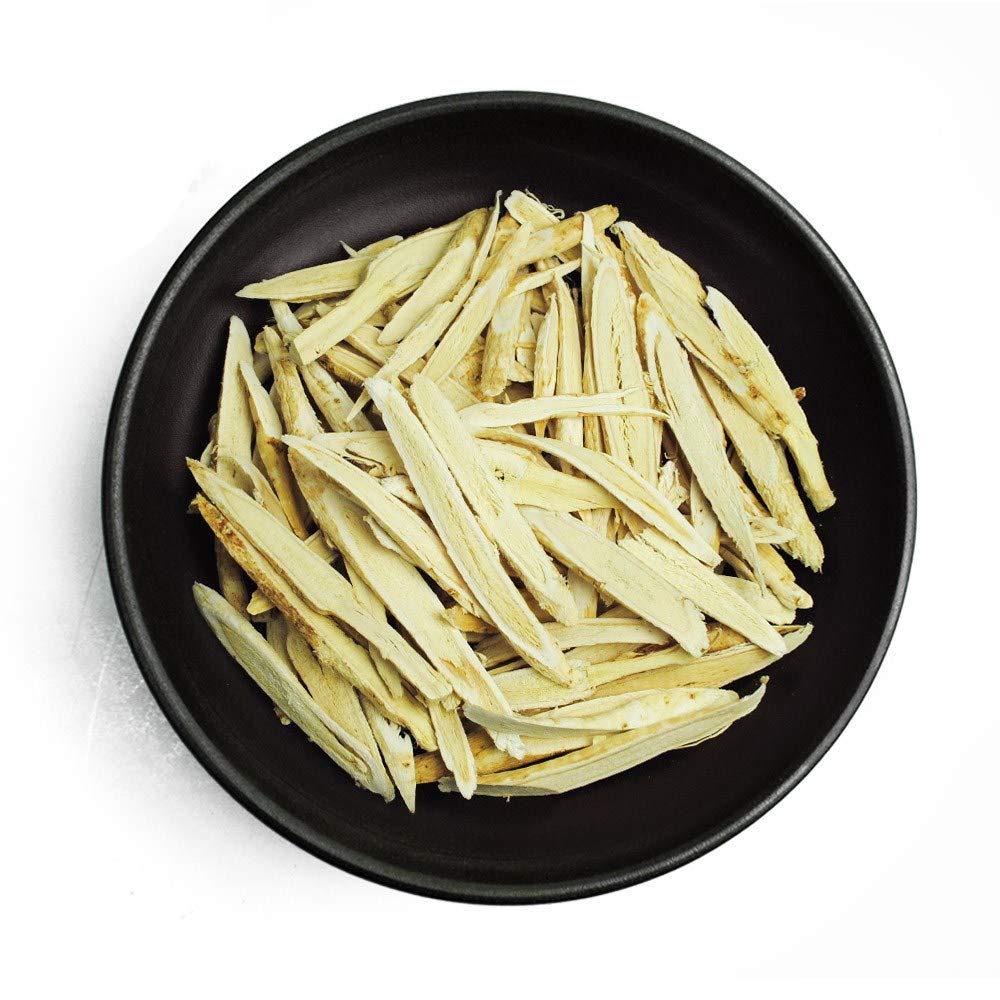 Premium Korean Astragalus Mongholicus Root Slices (Huang Qi) 600g - Natural Herbal Supplement for Immune Support & Energy Boost - Perfect for Tea, Soup & Traditional Medicine