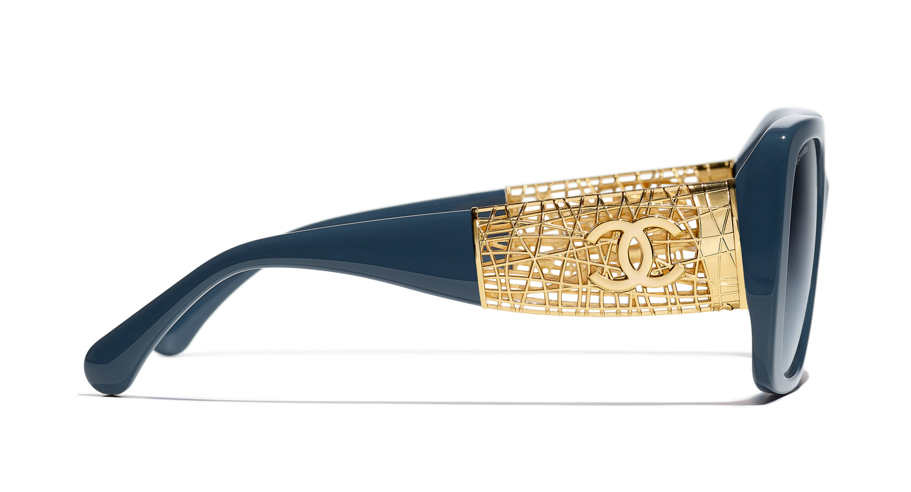 Original Chanel 5532 Sunglasses - Luxury Designer UV Protection Shades for Women - Perfect for Beach, Driving & Fashion Outfits