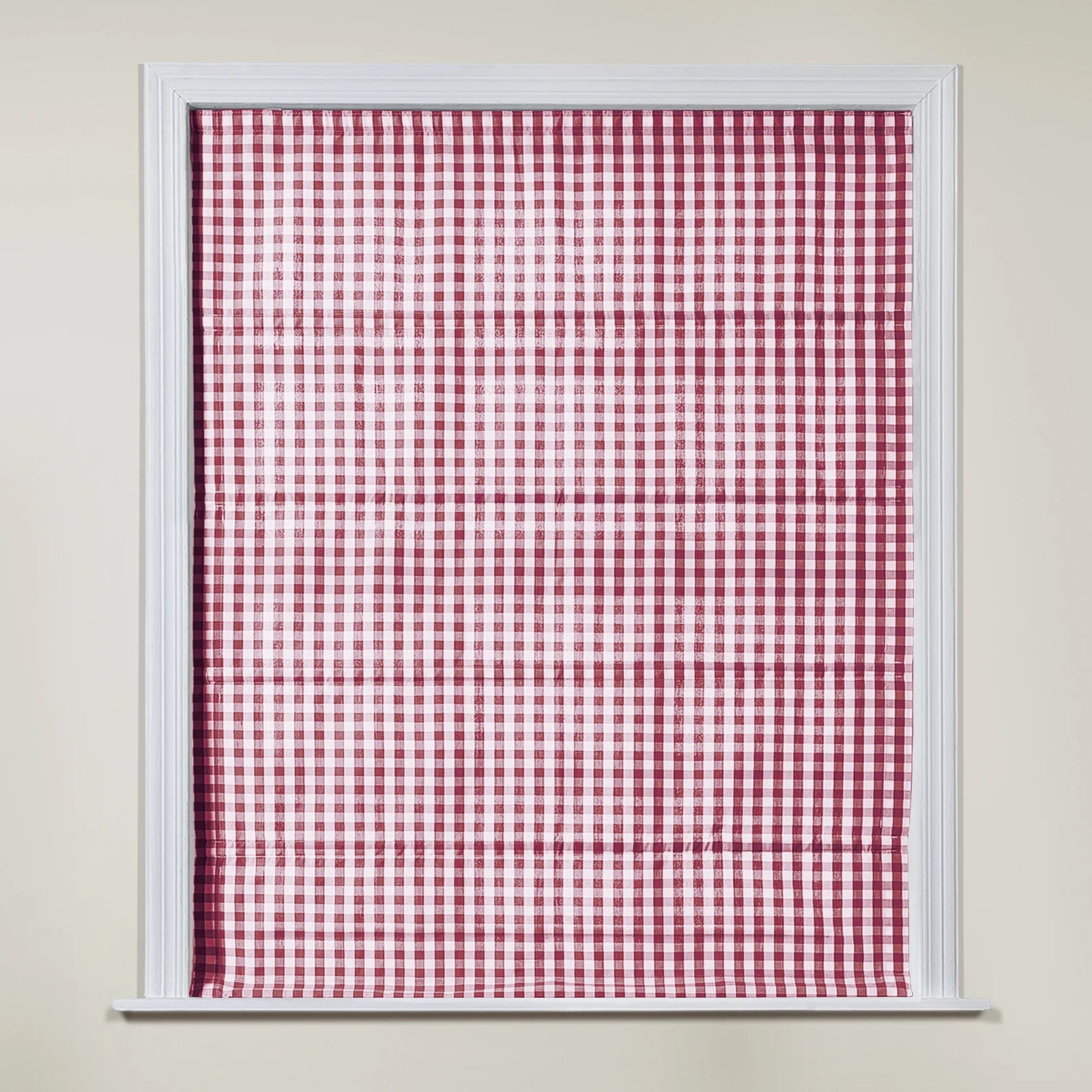 C508-19 Red Small Plaid