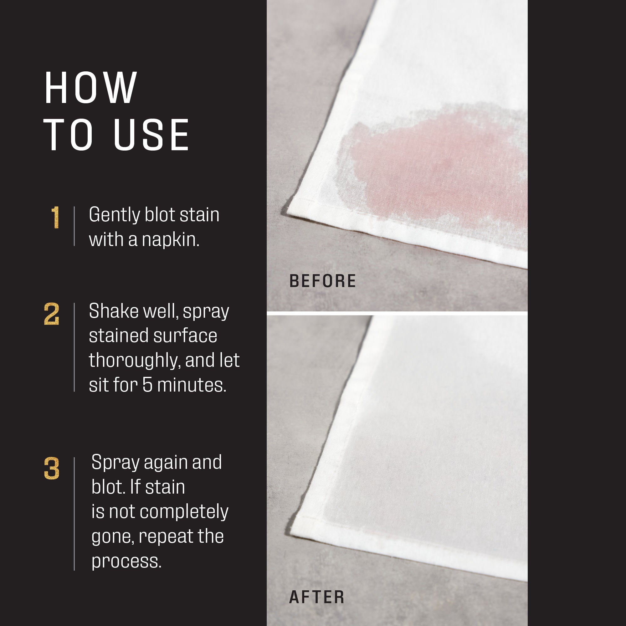 Alchemi Wine Stain Remover - 4 oz Fast-Acting Stain Treatment for Clothes, Carpets & Upholstery | Perfect for Parties, Dining & Red Wine Spills