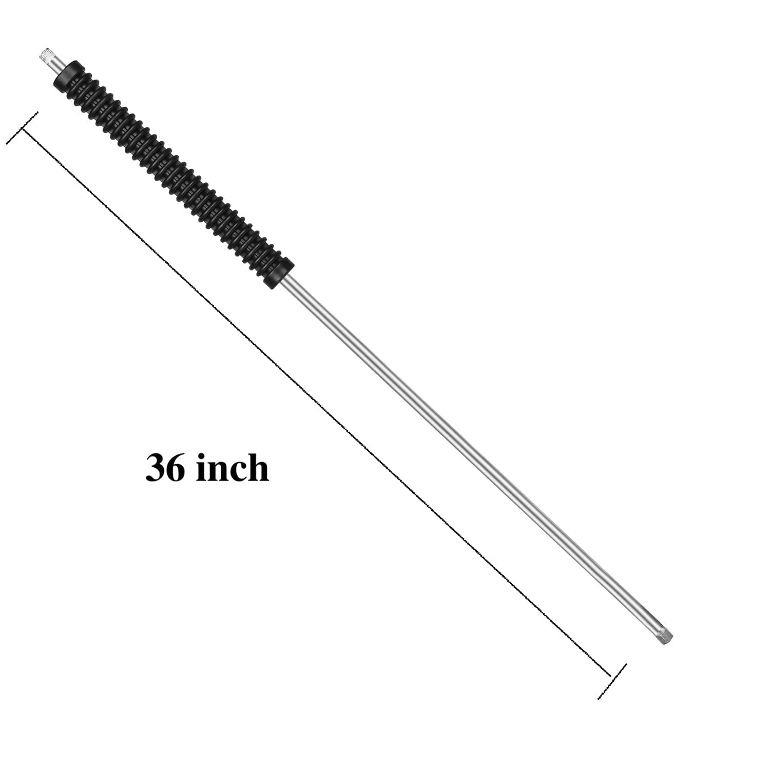 Pressure Washer Nozzle Holder & 36 Inch Extension Wand - Heavy Duty Detachable Spray Gun Accessory for Car Washing, Deck Cleaning, and Home Exterior Maintenance