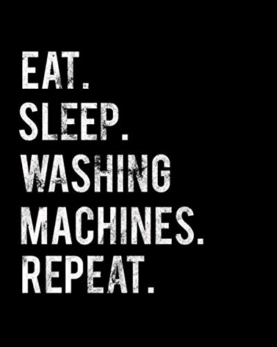 2020 Washing Machine Collector's Monthly Planner - 8x10 Inch Notebook with 110 Pages | Perfect for Appliance Enthusiasts & Laundry Room Organization