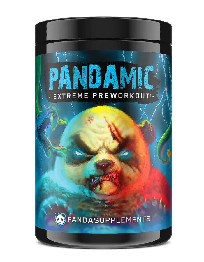 Pandamic Extreme Pre Workout Supplement - High Energy & Focus Booster for Intense Gym Sessions | Best for Bodybuilding & Fitness Training