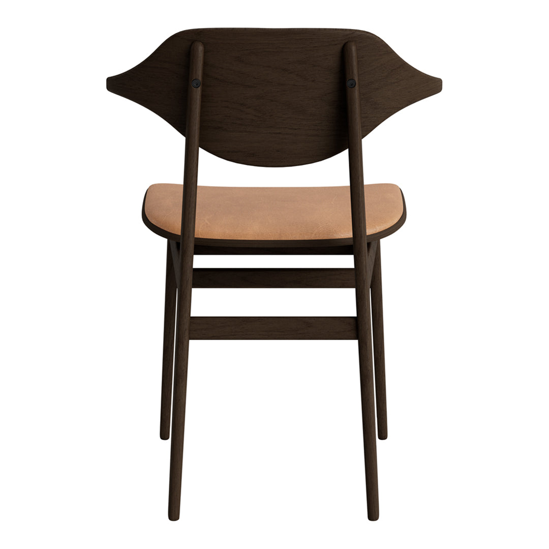 Bufala Dining Chair - Upholstered Seat for Kitchen, Dining Room & Office - Comfortable Modern Furniture for Home & Restaurant Use