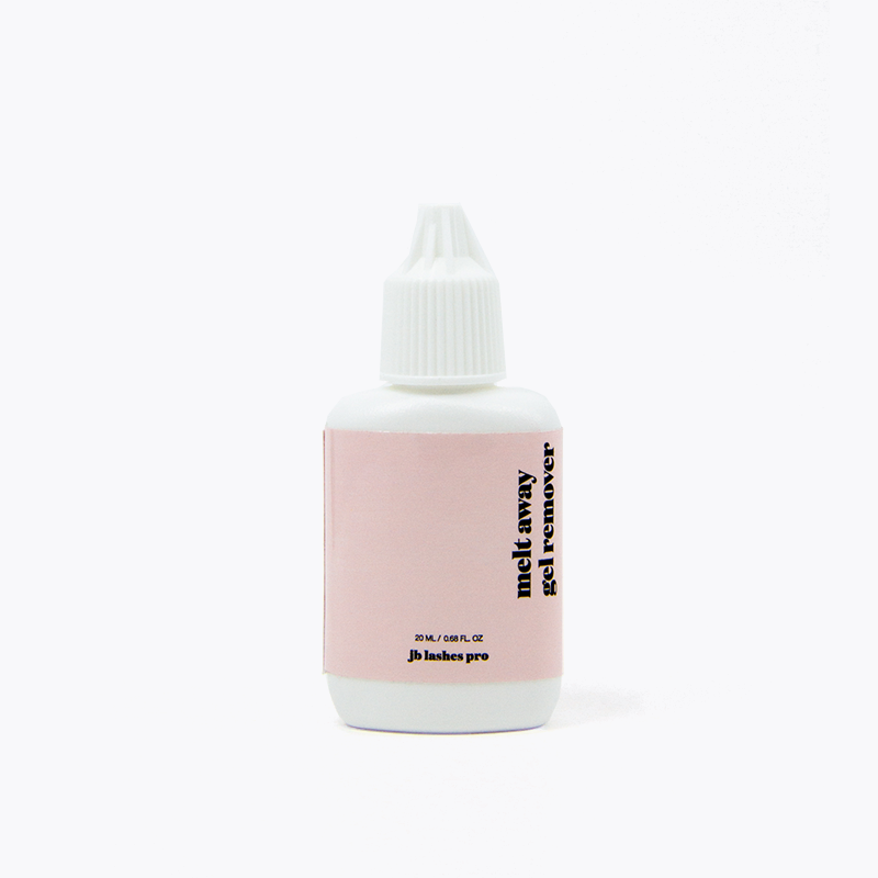 JB Lashes Melt Away Gel Remover - 20mL Gentle & Effective Eyelash Glue Remover for Easy Lash Extension Removal | Perfect for Salon & Home Use