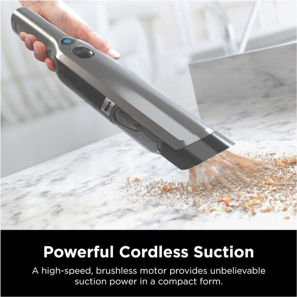 SHARK WANDVAC WV201 Cordless Handheld Vacuum Cleaner - Certified Refurbished with Home Essentials Warranty | Perfect for Pet Hair, Car Cleaning & Quick Home Messes
