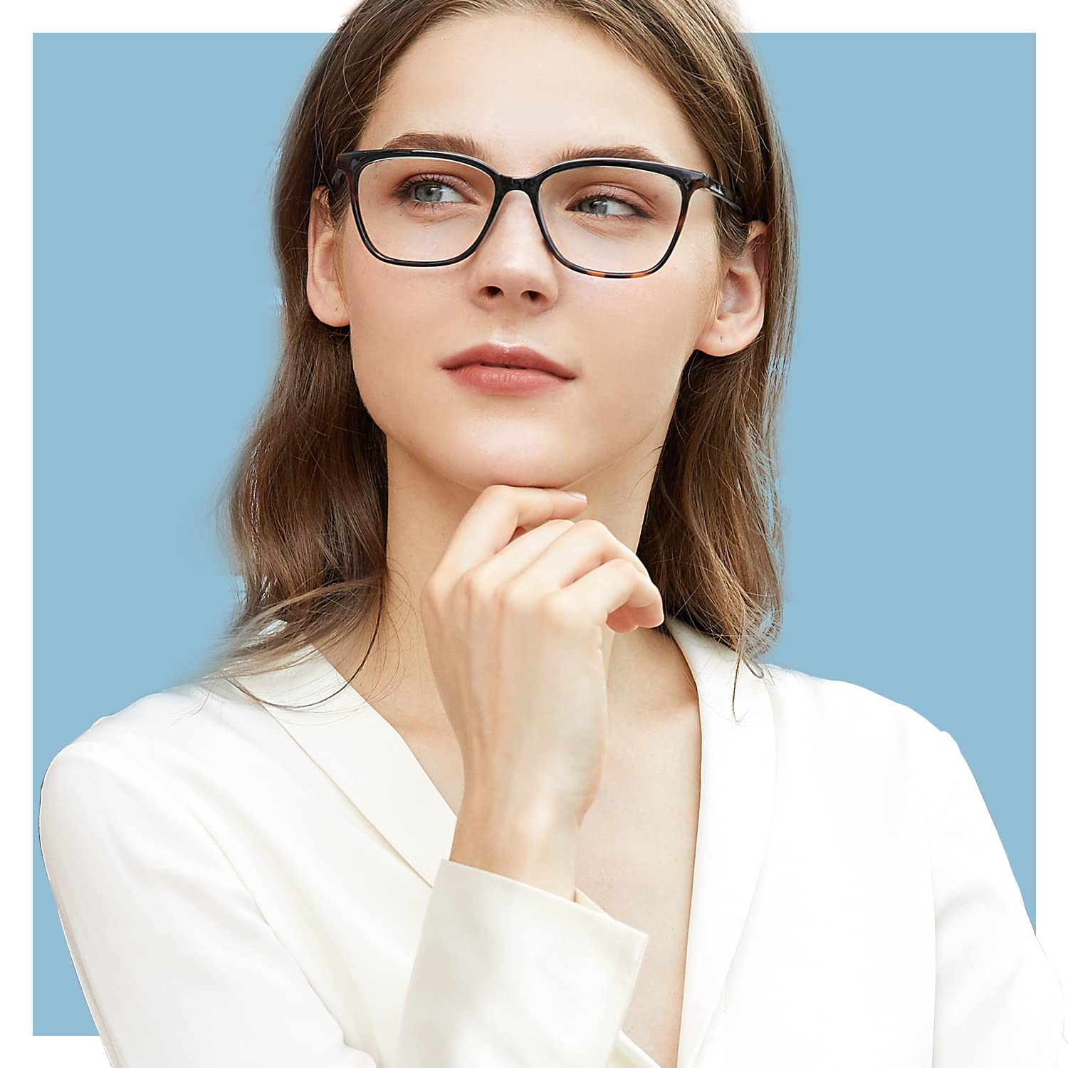Blue Light Blocking Glasses for Women - 3 Pack Fashion Cat Eye Computer Reading Glasses with Anti-Blue Light Technology | Perfect for Office Work, Screen Time & Digital Eye Strain Relief