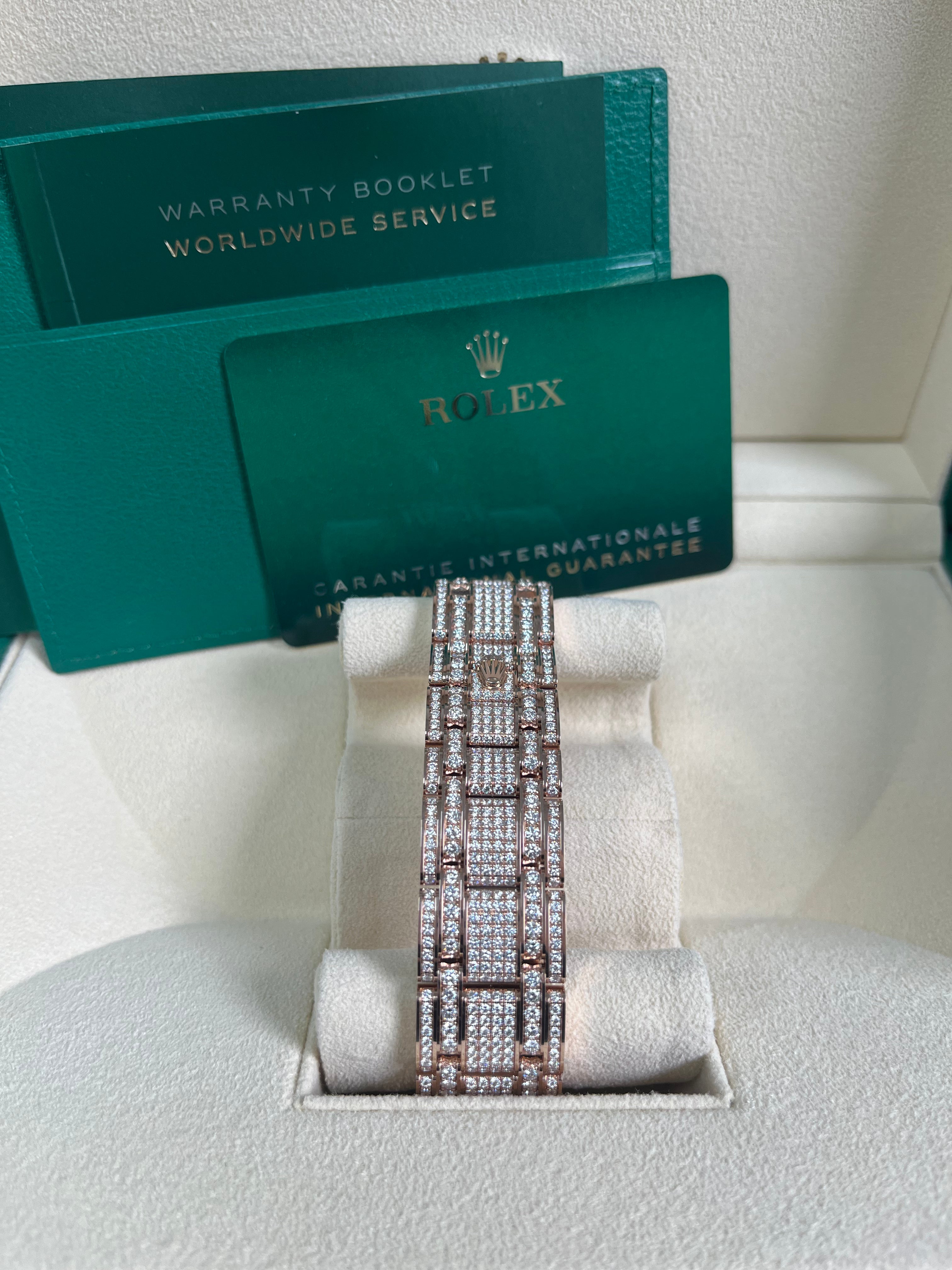 Luxury Rolex Pearlmaster 39mm Everose Gold Watch with Diamond Dial & Bezel - Diamond-Set Pearlmaster Bracelet (Ref. 86405RBR) | Perfect for Special Occasions, Gifts & Luxury Collections