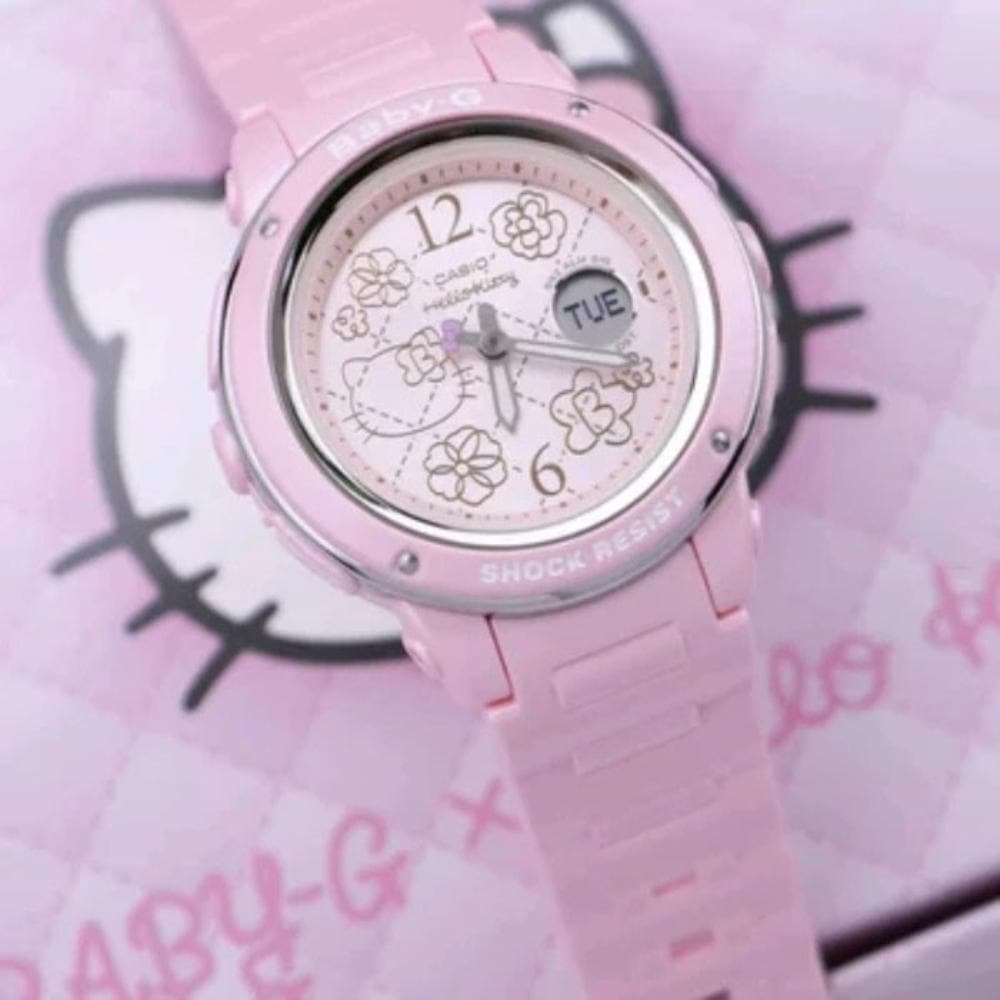 CASIO BABY-G BGA-150KT-4BDR Hello Kitty Women's Digital Sport Watch - Stylish & Durable for Workouts, Running & Everyday Wear