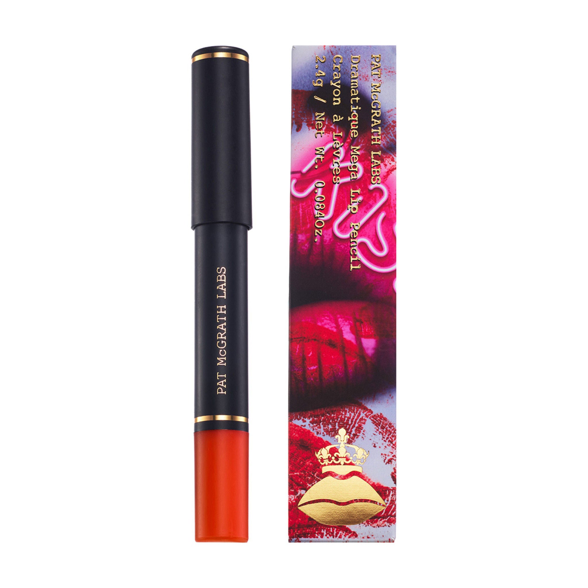 Dramatique Mega Lip Pencil - Long Lasting Matte Lip Liner for Bold & Precise Lip Definition - Perfect for Everyday Wear, Special Occasions & Makeup Looks