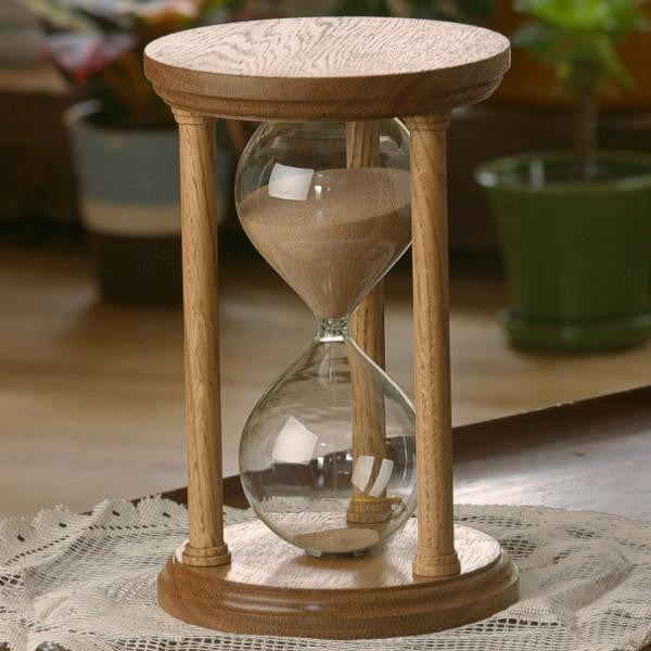 Premium Solid White Oak Hourglass Urn - Handcrafted Memorial Keepsake for Ashes - Perfect for Home Display, Funeral Services & Memorial Gifts