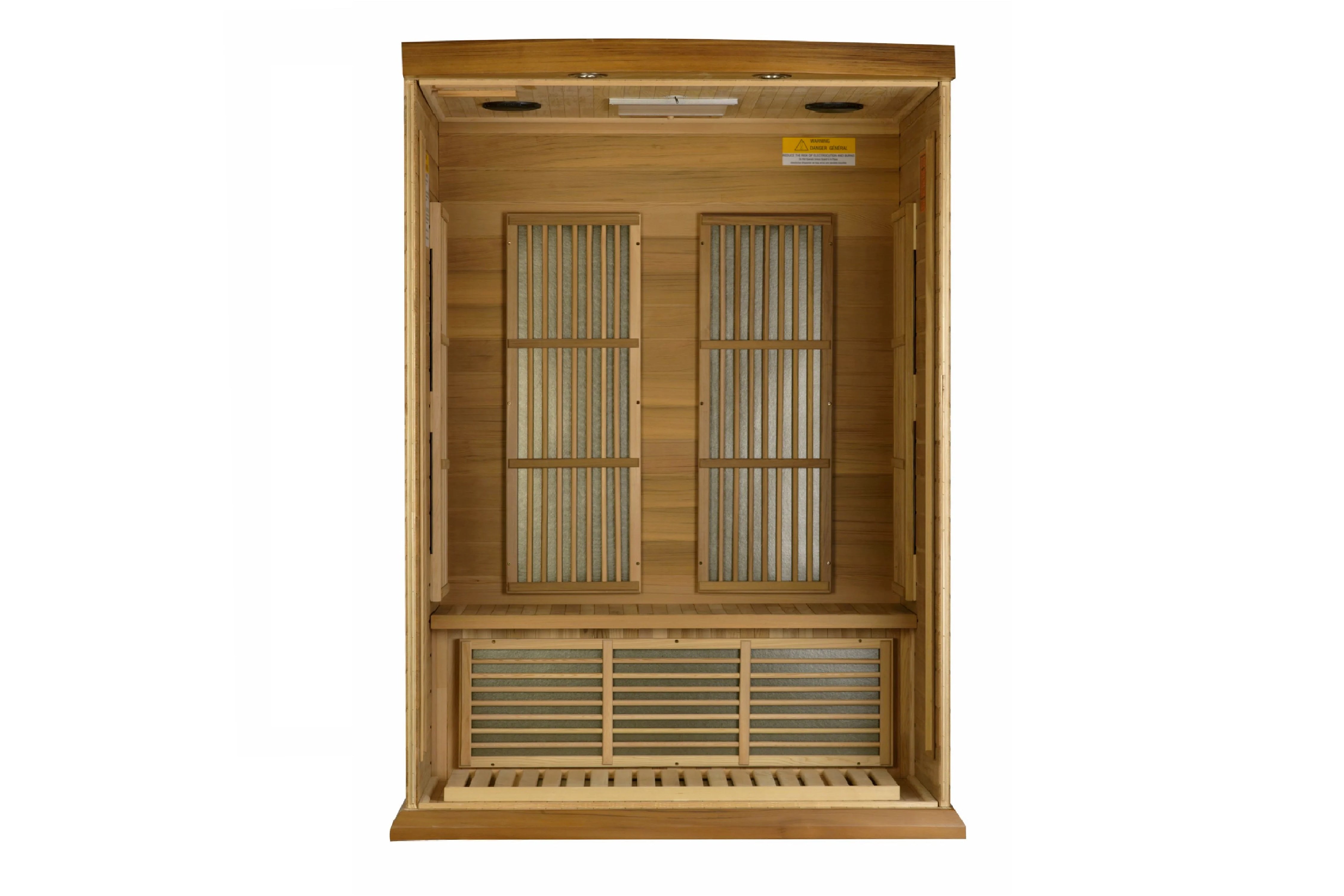 Maxxus Cholet Edition 2-Person Low EMF FAR Infrared Sauna for Home Relaxation & Detox - Perfect for Wellness & Muscle Recovery