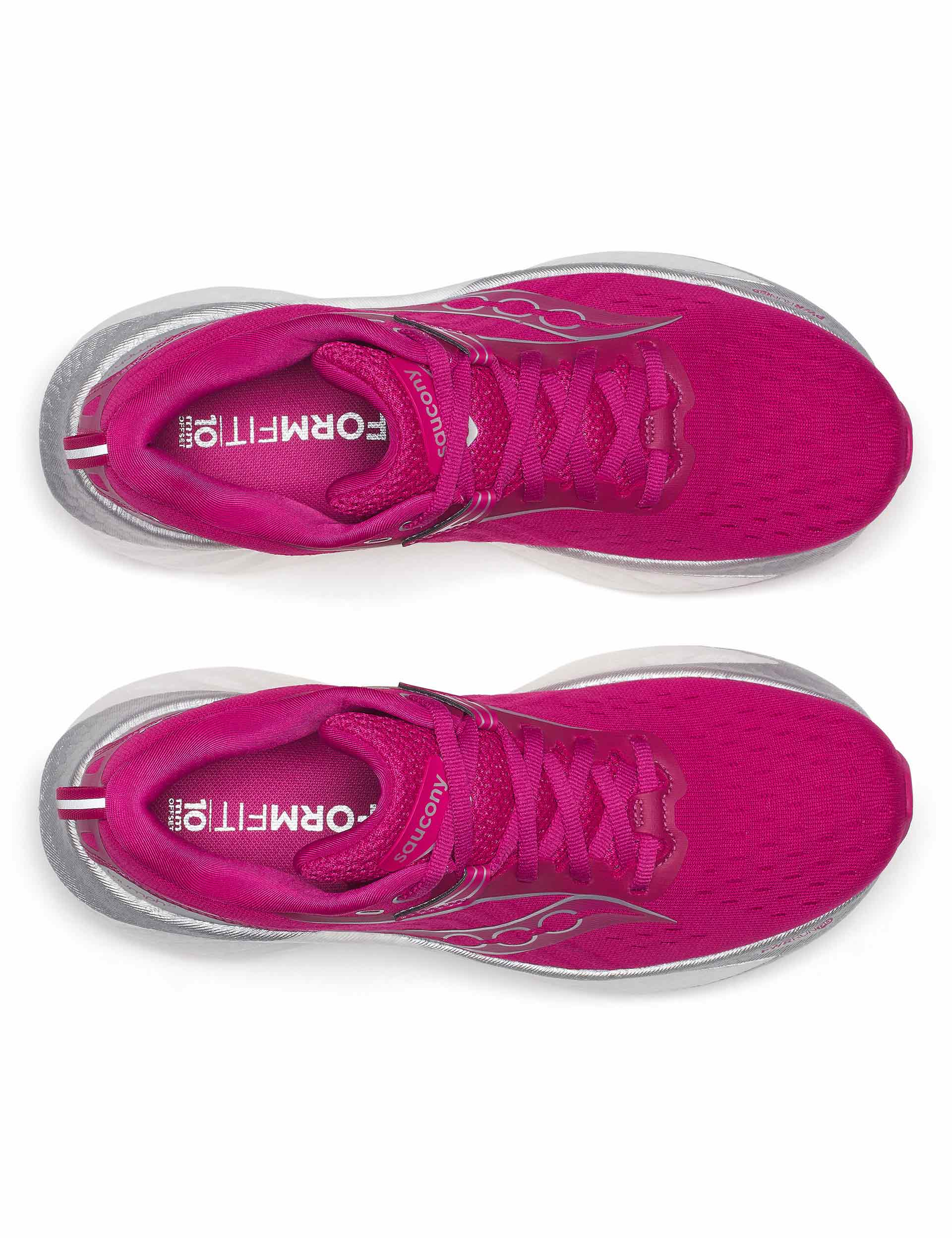 Triumph 22 Running Shoes for Women - Lightweight Magenta Sneakers with Cushioned Support | Perfect for Jogging, Gym Workouts & Daily Wear