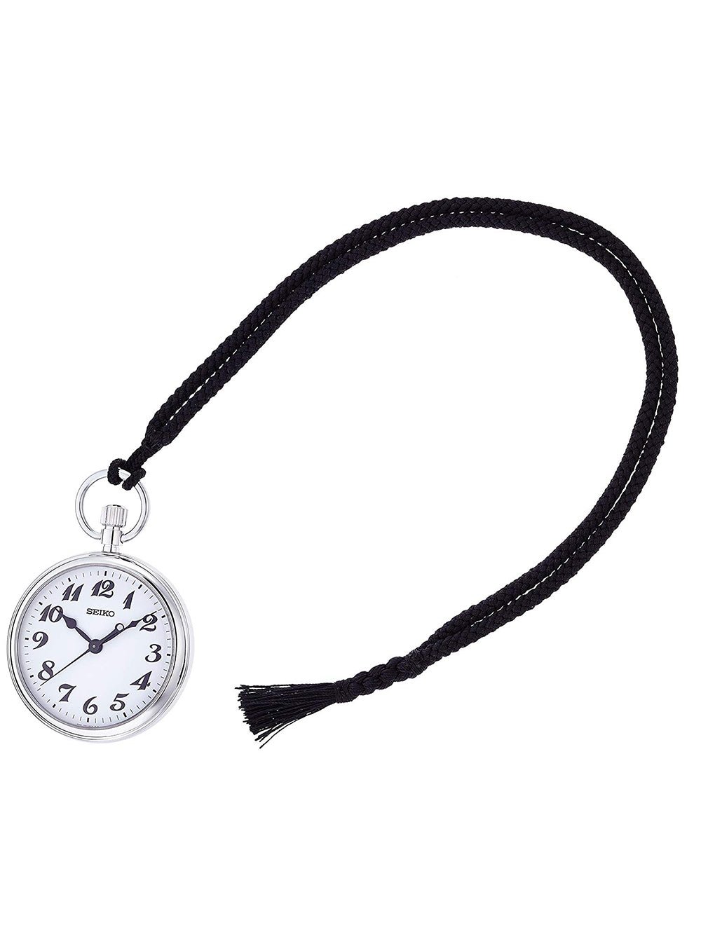 SEIKO RAILROAD POCKET WATCH SVBR003 - Japanese Quartz Movement, Made in Japan - Perfect for Train Enthusiasts & Vintage Watch Collectors