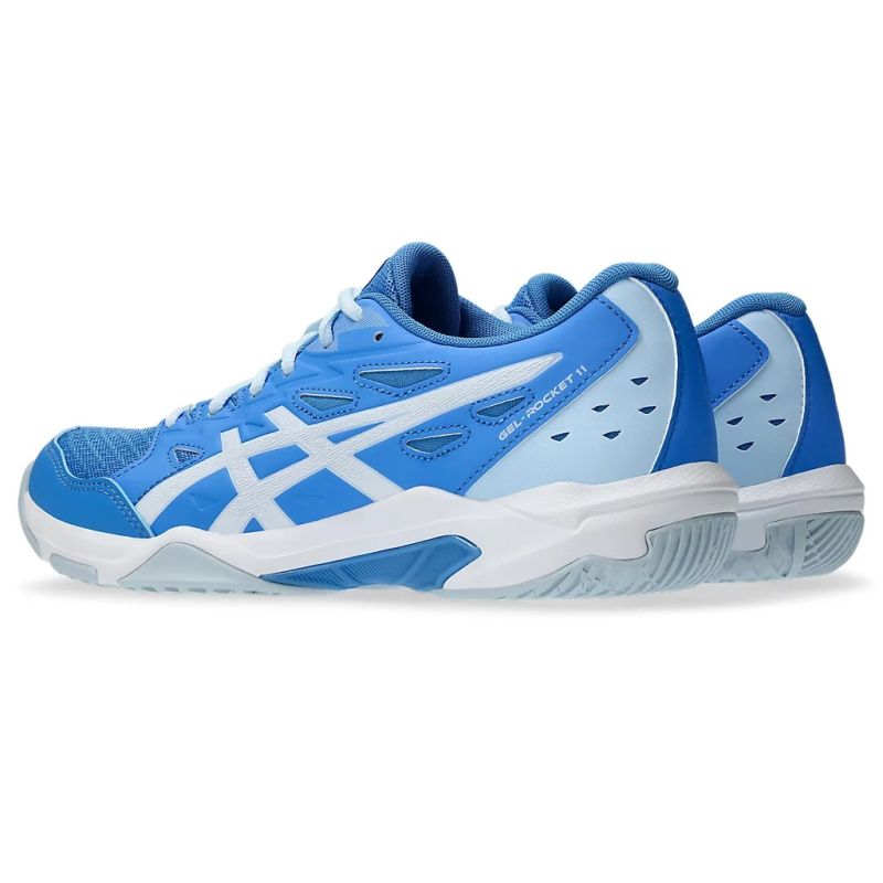 ASICS GEL Rocket 11 Women's Volleyball Shoes - Indoor Court Sneakers for Badminton, Squash & Tennis - Lightweight Cushioned Sports Shoes for Women