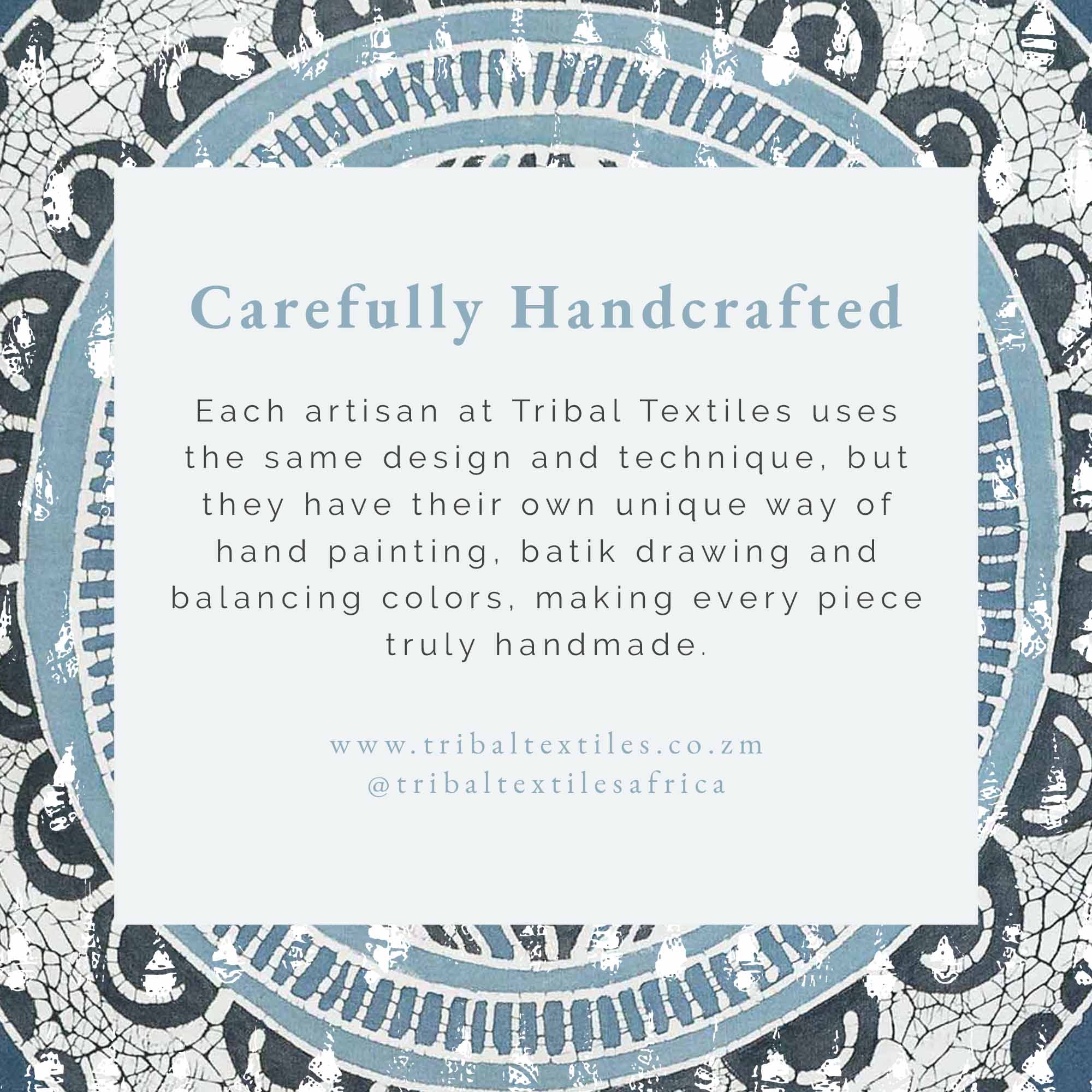 Handmade African Indigo Table Mats Set of 6 - Traditional Tribal Circle Design Cotton Placemats for Dining Table Decor - Perfect for Thanksgiving, Christmas Dinner & Home Decor