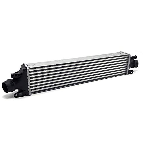 JSD E387 Intercooler Turbo Charge Air Cooler for Chevy Sonic 2012-2020 1.4L - Replacement Part #95199556 - Improves Engine Performance & Cooling Efficiency for Daily Driving & Performance Tuning