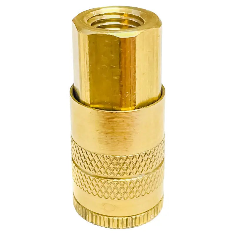High-Quality 1/4 M Style Body Coupler - Durable Brass Fitting for Plumbing & HVAC Systems | Perfect for Water Supply Lines, Gas Connections & Industrial Applications