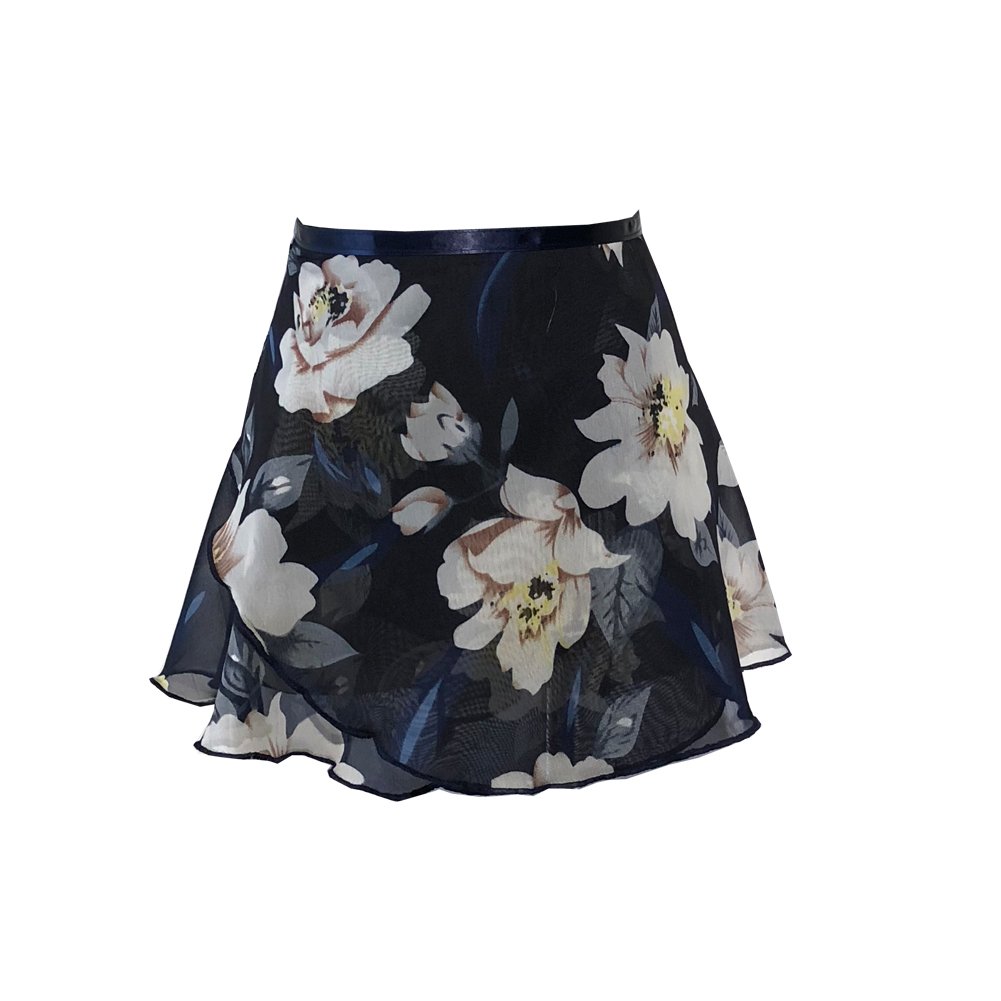 Girls Ballet Dance Skirt - Chiffon Wrap Tutu Skirt for Ballet, Dance Class, Performance & Practice - Perfect for Recitals, Ballet Shows & Dance Costumes
