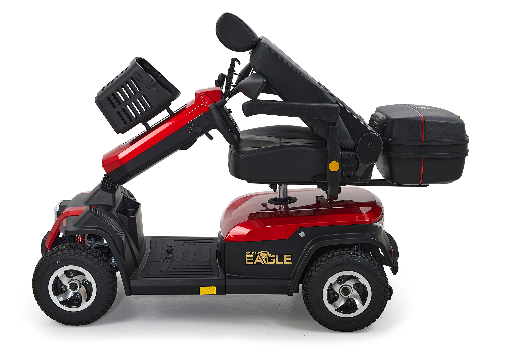 Golden Eagle 4 Wheel Mobility Scooter for Adults - Heavy Duty Electric Scooter for Seniors & Disabled - Outdoor & Indoor Use for Shopping, Travel, Parks