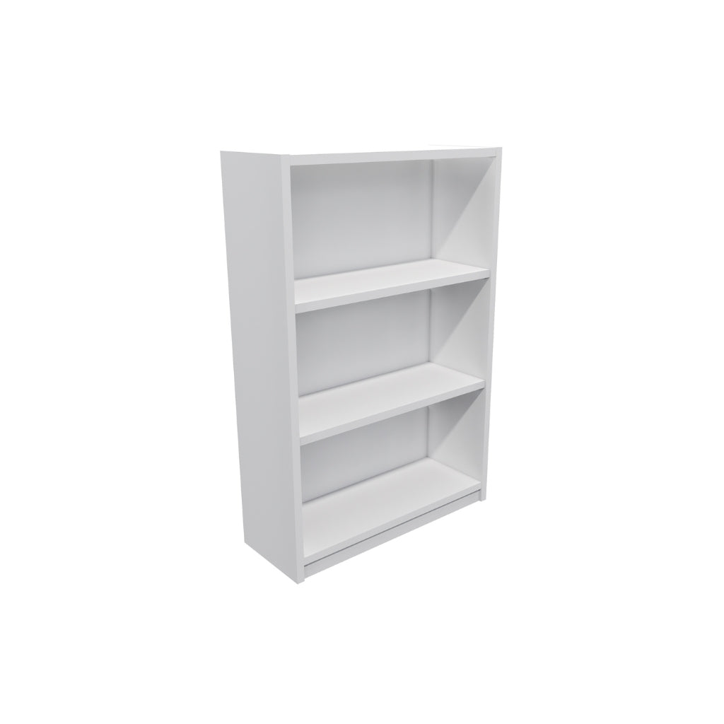 Customizable Commercial Bookcase with Toe Kick - Modern Office & Retail Storage Solution for Books, Files & Display Items