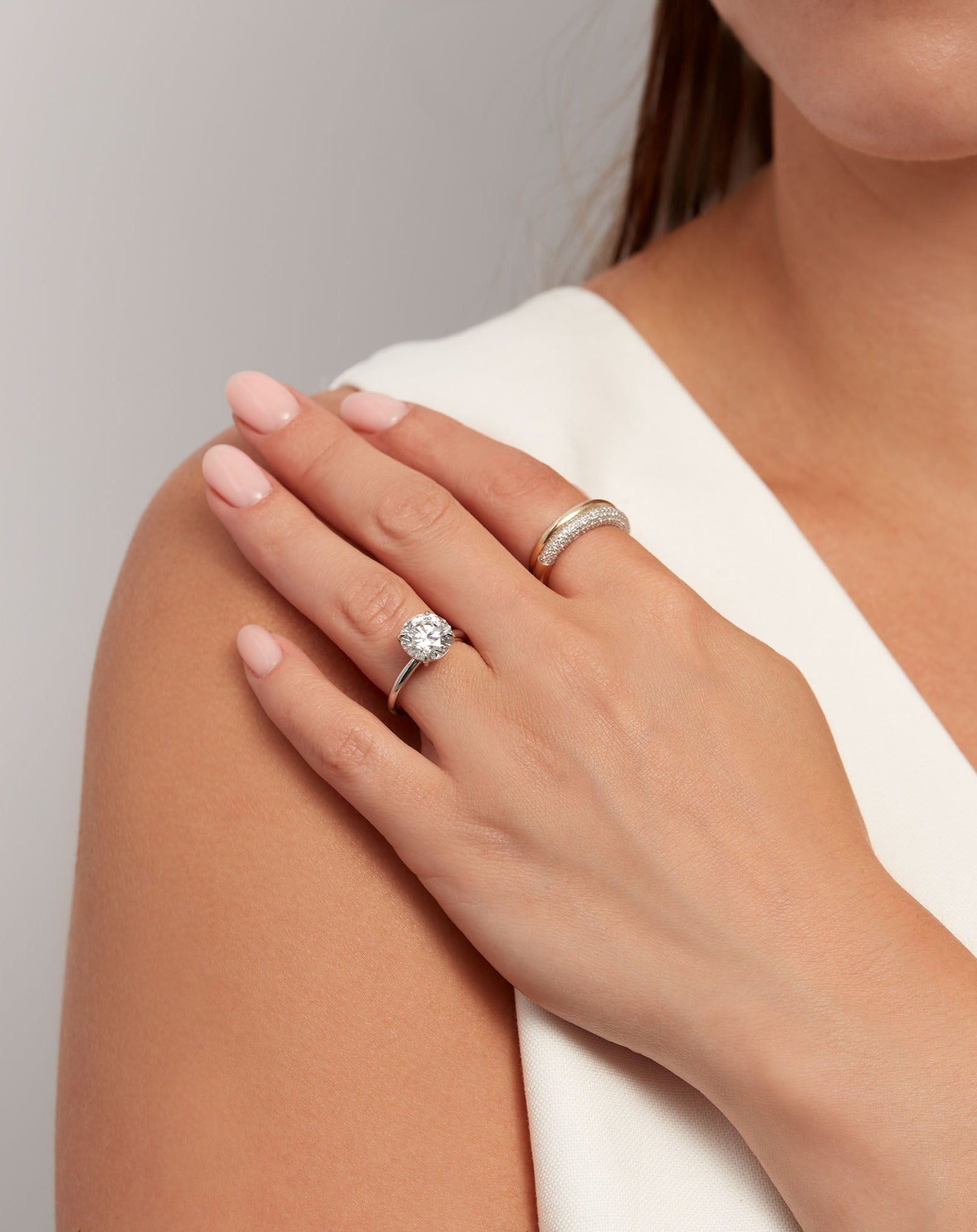 RC Solitaire Ring - Elegant 925 Sterling Silver Cubic Zirconia Ring for Women | Perfect for Engagement, Wedding, Anniversary & Everyday Wear