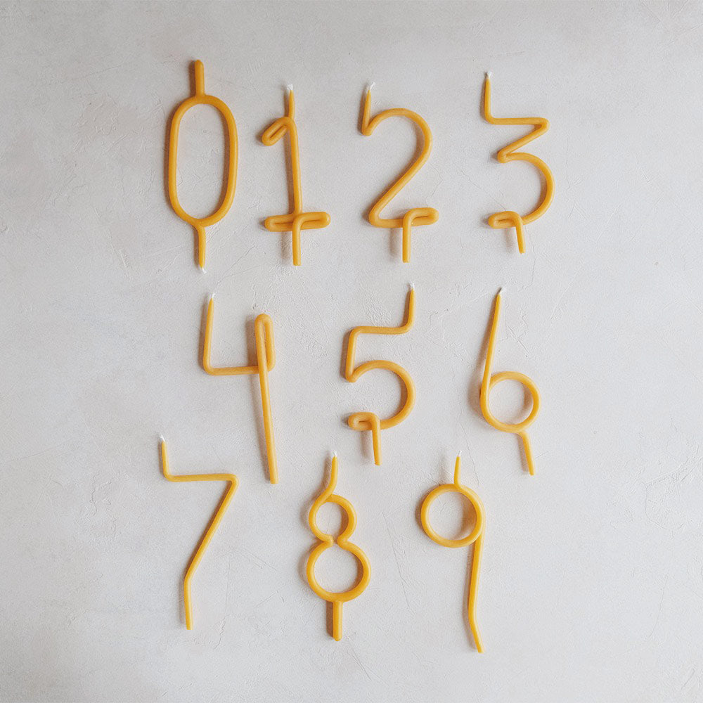 Handmade Beeswax Candles for Celebrations - Natural, Eco-Friendly Birthday & Wedding Candles - Perfect for Romantic Dinners, Spa Nights & Home Decor