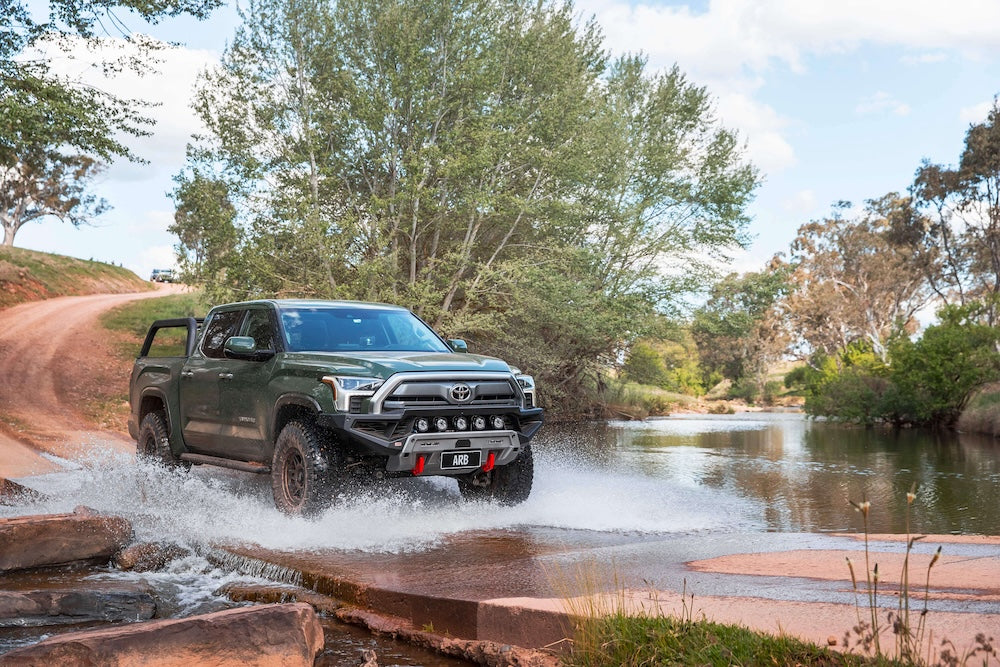 ARB Zenith Front Bumper for 2022-2023 Toyota Tundra - Heavy Duty Off-Road Protection for Adventure & Truck Enthusiasts | Perfect for Trail Riding, Overlanding & Off-Road Excursions