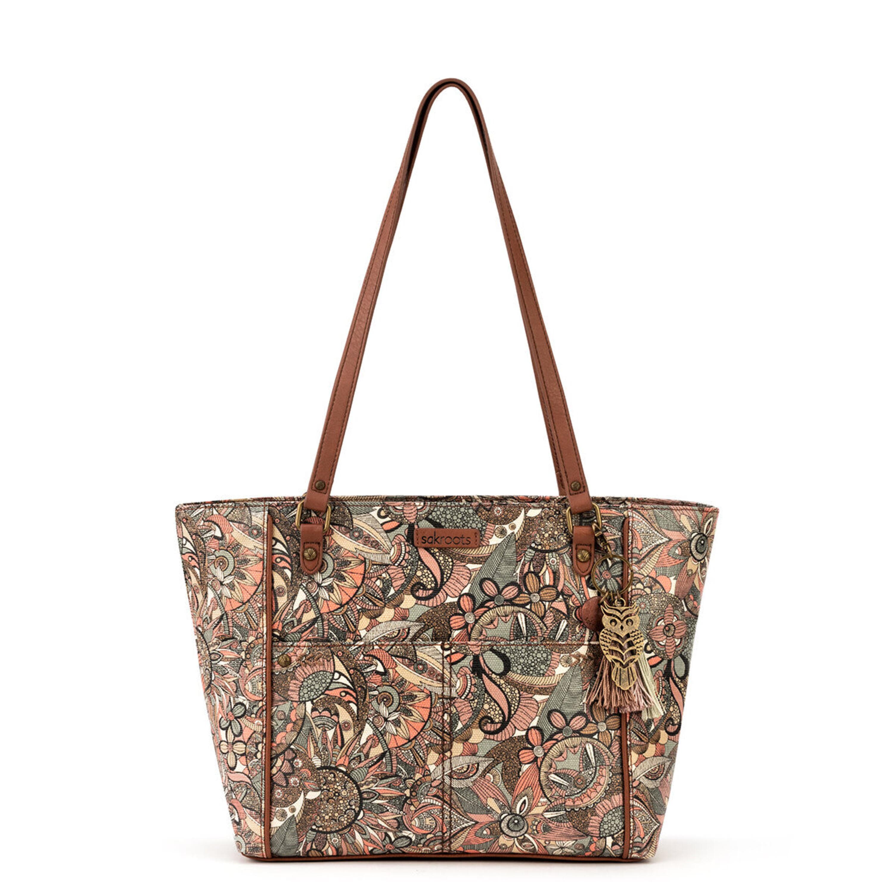 Stylish Metro Tote Canvas Bag in Sienna Spirit Desert Color - Perfect for Work, Travel & Everyday Use