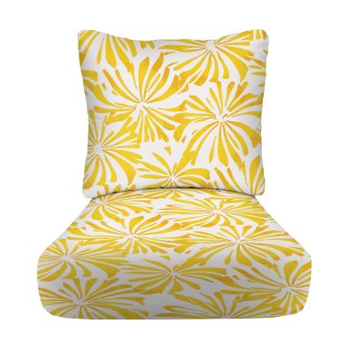 A Summer to Remember with Aria Spice Yellow Cushions