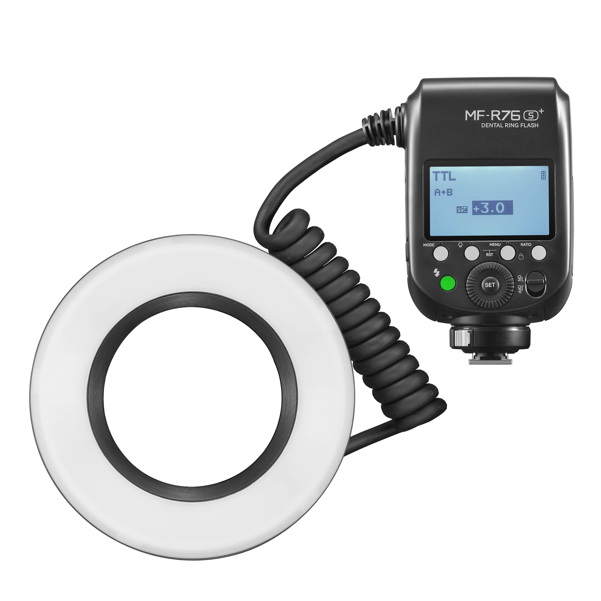 MF R76S+ Dental Photography Ring Flash for Sony Cameras - Perfect for Dental Clinics, Macro Photography & Professional Dental Imaging