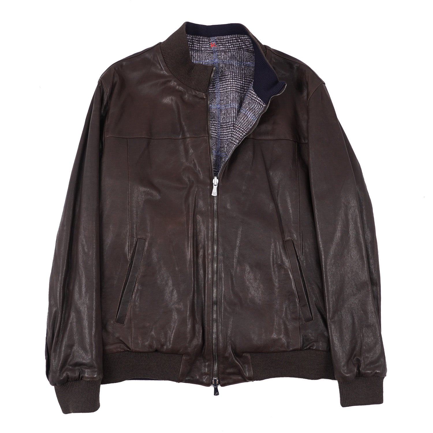Isaia Reversible Lambskin Leather Jacket for Men - Premium Genuine Leather Coat with Dual Wear Design | Perfect for Casual Outings, Date Nights & Business Events