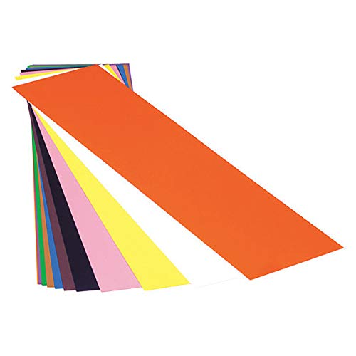 Shim Stock PVC Sheet 0.03 Inch Thickness Coral Color Pack of 10 - Perfect for Machinery Alignment, Gasket Making, and DIY Projects