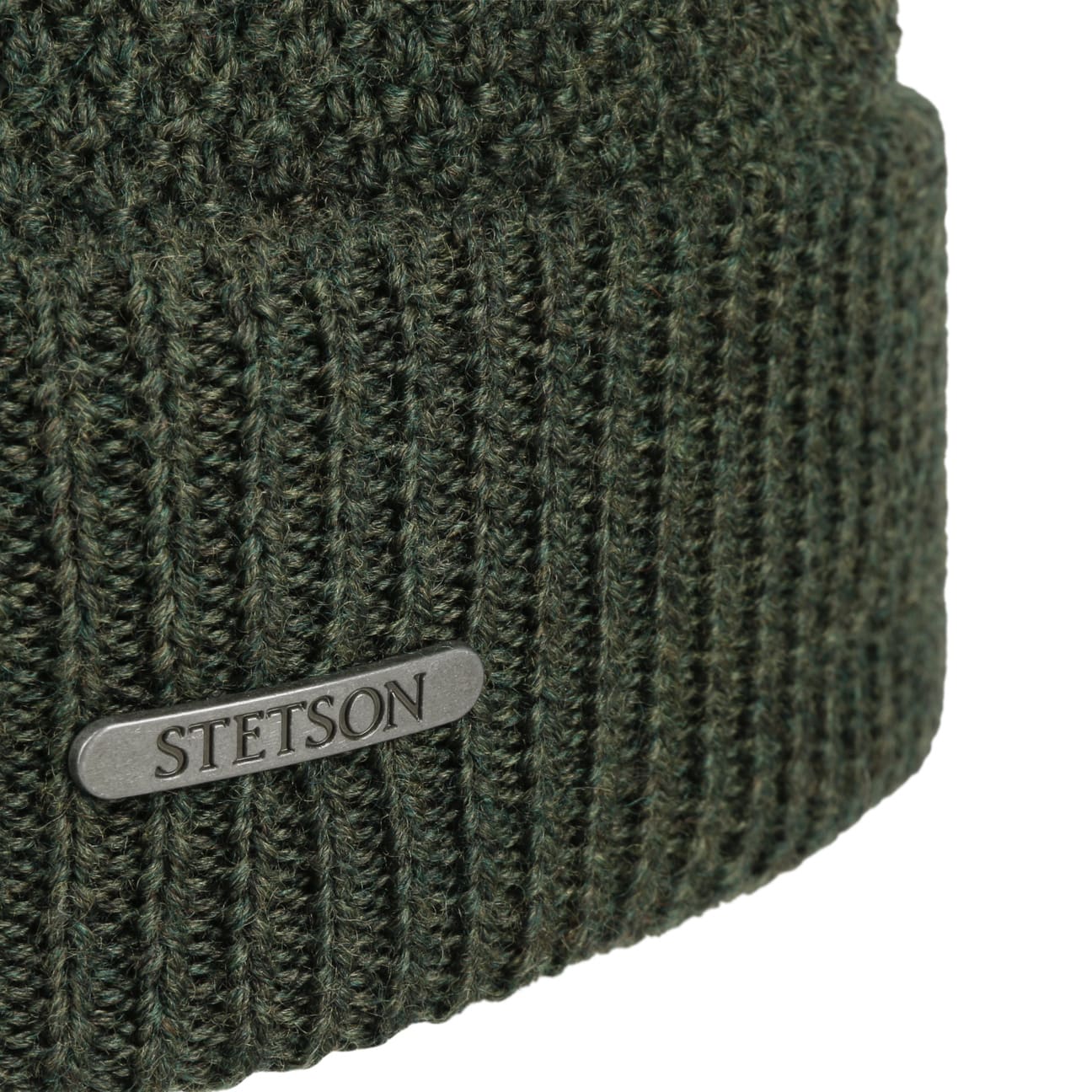 Stetson Rodrick Merino Wool Knit Hat for Men - Soft & Warm Winter Beanie for Outdoor Activities, Skiing & Hiking