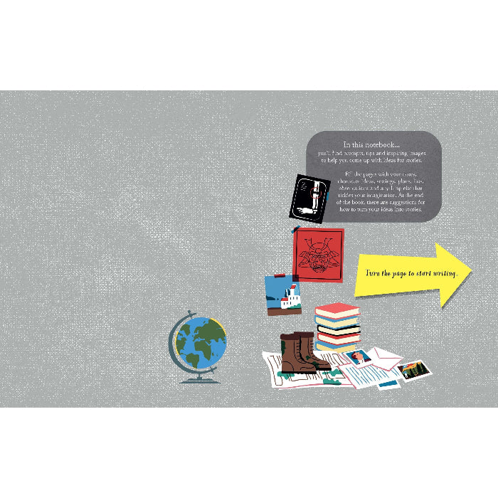 Creative Writing Journal for Story Writers - Inspiring Ideas & Prompts for Authors, Novelists & Screenwriters - Perfect for Brainstorming, Plotting & Character Development