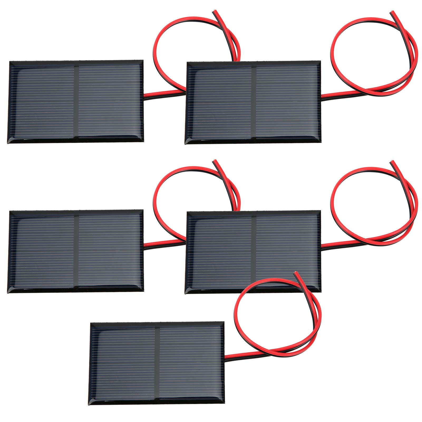 High Efficiency 10W Solar Panel - Durable Polysilicon Mini Solar Epoxy Panel for Outdoor Landscape & Lawn Lights - Perfect for Garden, Patio, Pathway Lighting