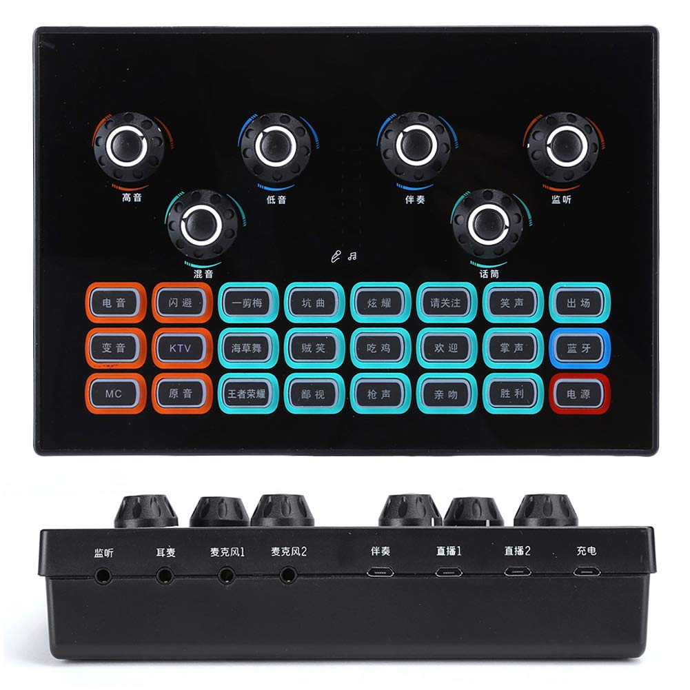 High-Quality USB Sound Card for PC, Laptop, Tablet & Phone - Professional Audio Interface for Gaming, Live Streaming & Video Recording | Perfect for Twitch, YouTube & Podcasting