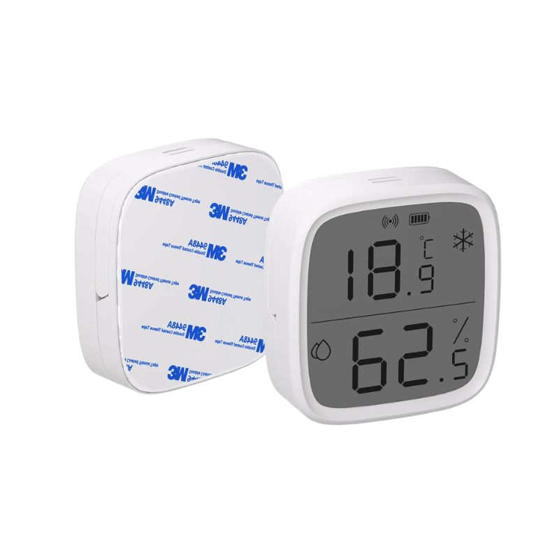 Sonoff SNZB-02D Zigbee Temperature and Humidity Sensor for Home - White | Smart Home Monitoring for Indoor Climate Control