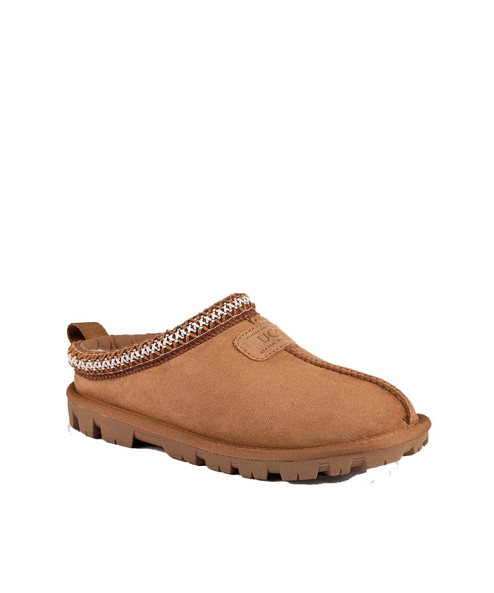Men's UGG Tassy Outdoor Scuff Slippers - Cozy House Shoes for Indoor & Outdoor Wear - Perfect for Lounging, Backyard, and Quick Errands