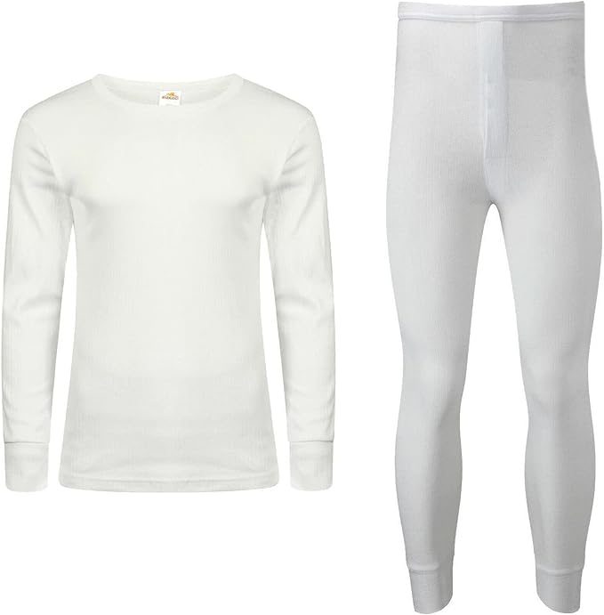 Boys Thermal Compression Underwear Set - Long/Short Sleeve for Sports & Outdoor Activities