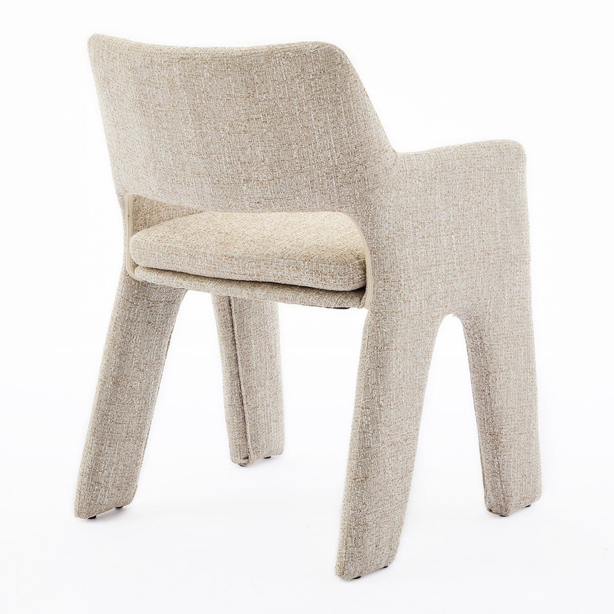 Harvey Fabric Dining Chair - Modern Upholstered Side Chair for Kitchen, Dining Room, and Office - Comfortable & Stylish Seating Solution for Home Decor