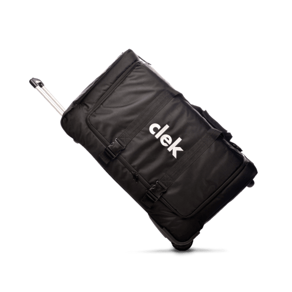 Clek Weelee Universal Car Seat Travel Bag - Durable & Waterproof for Airplane & Road Trips - Perfect for Family Travel & Baby Gear Protection