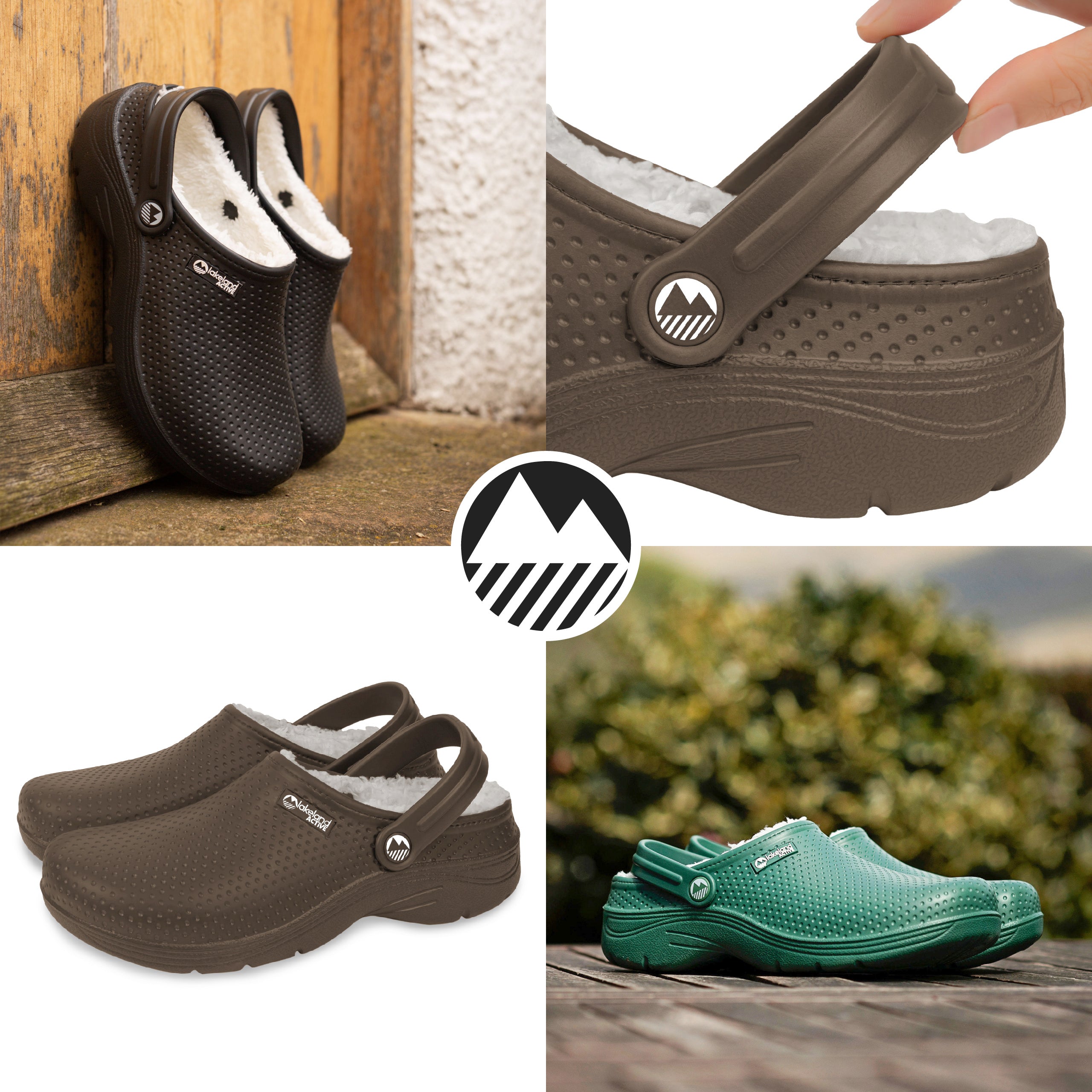 Men's Thermal Fleece Lined Dockray Clogs - Warm Winter House Shoes for Indoor & Outdoor Comfort - Perfect for Home, Garden, and Quick Errands