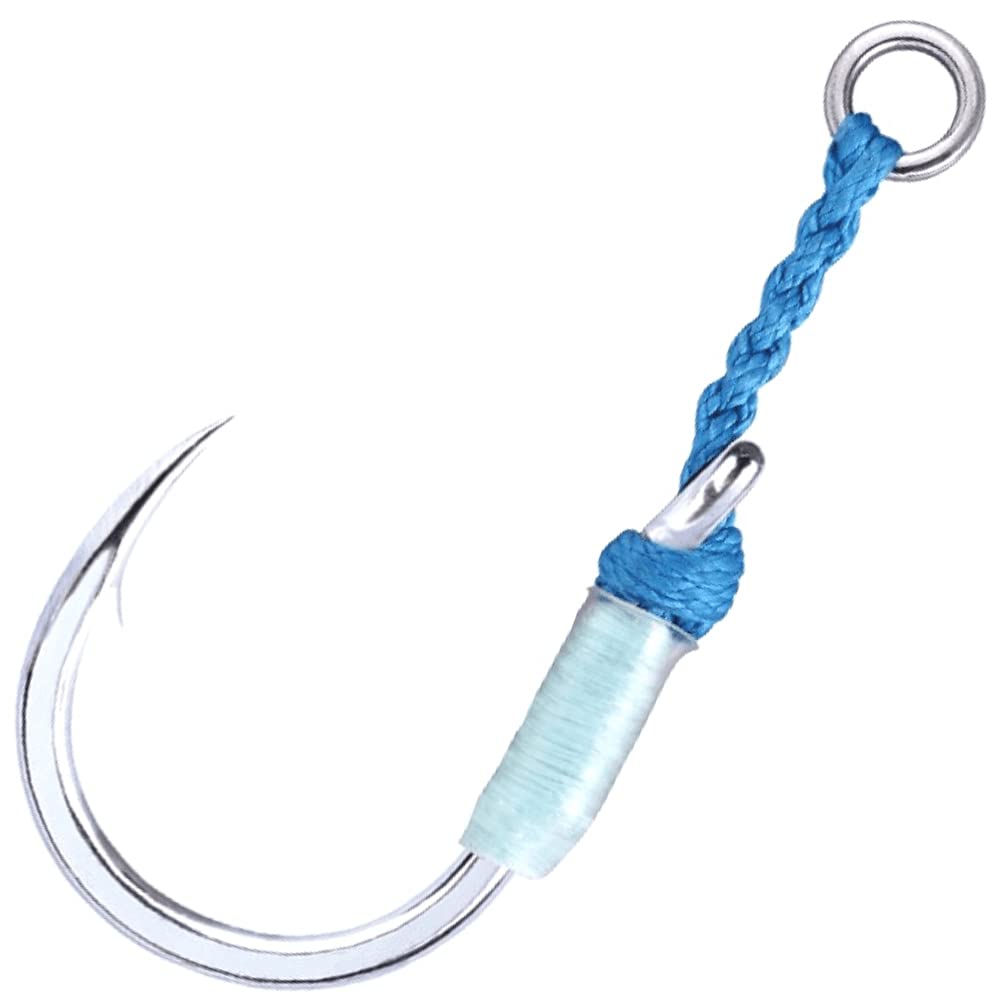 BKK Hooks Size 13/0# Deep Sea Fishing Hooks - 1 Pack (A-EJ-8925 SF) | Saltwater & Freshwater Fishing | Perfect for Bass, Catfish, and Offshore Angling