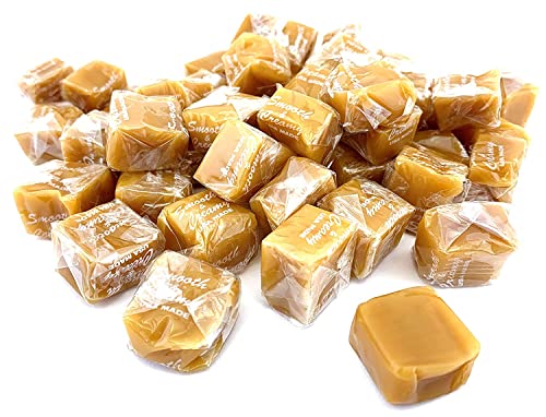 Best Caramel Candy Squares - 2 Lb Bulk Bag | Delicious Soft Chewy Caramels for Baking, Gifts & Snacking | Premium Candy Retailer Wholesale
