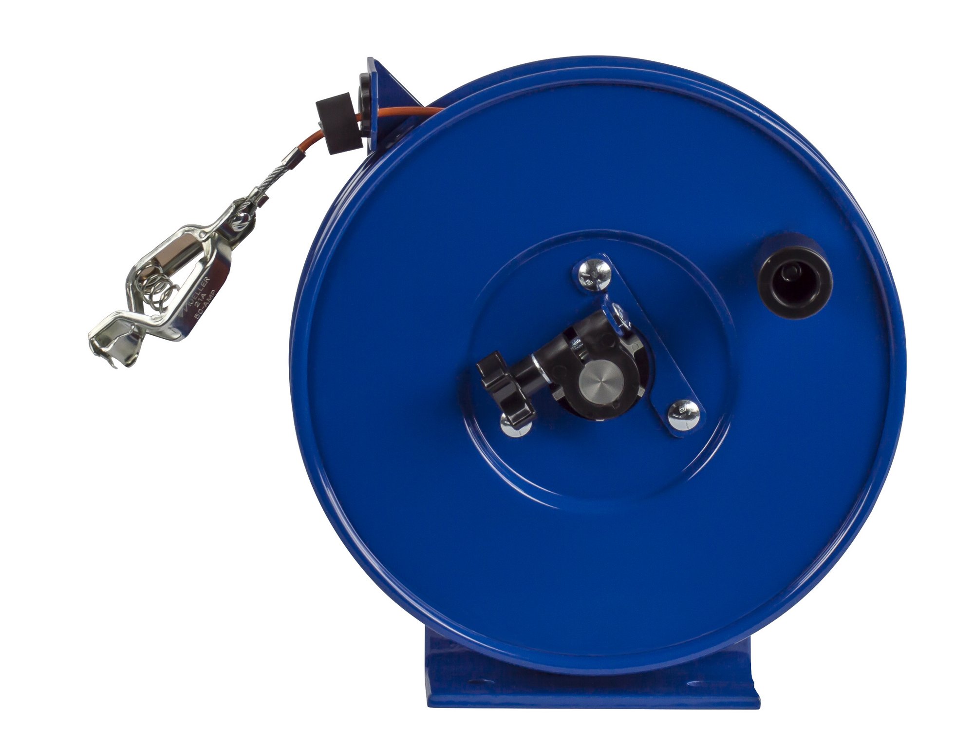 SDH-200 Static Discharge Hand Crank Cable Reel with 200-Foot Cable | Industrial-Grounding Solution for Construction Sites & Workshops