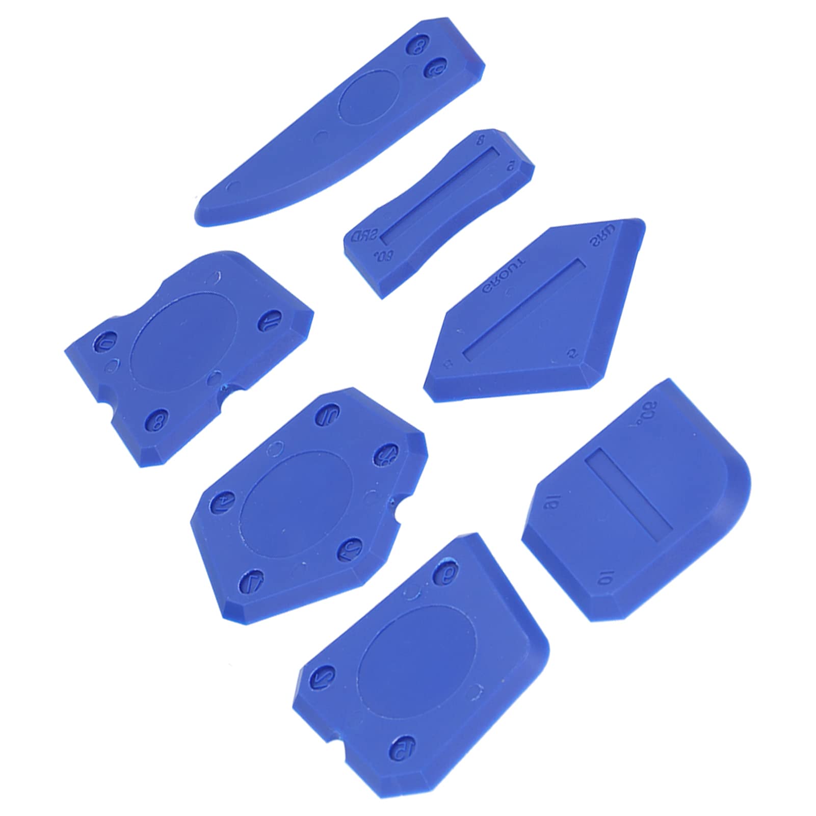 **Premium Caulk Scraper Tool Kit - Nozzle Cleaner & Gap Repair Set for Removing Glue, Caulk & Sealant - Perfect for Home Repairs, Bathroom & Kitchen Renovations**