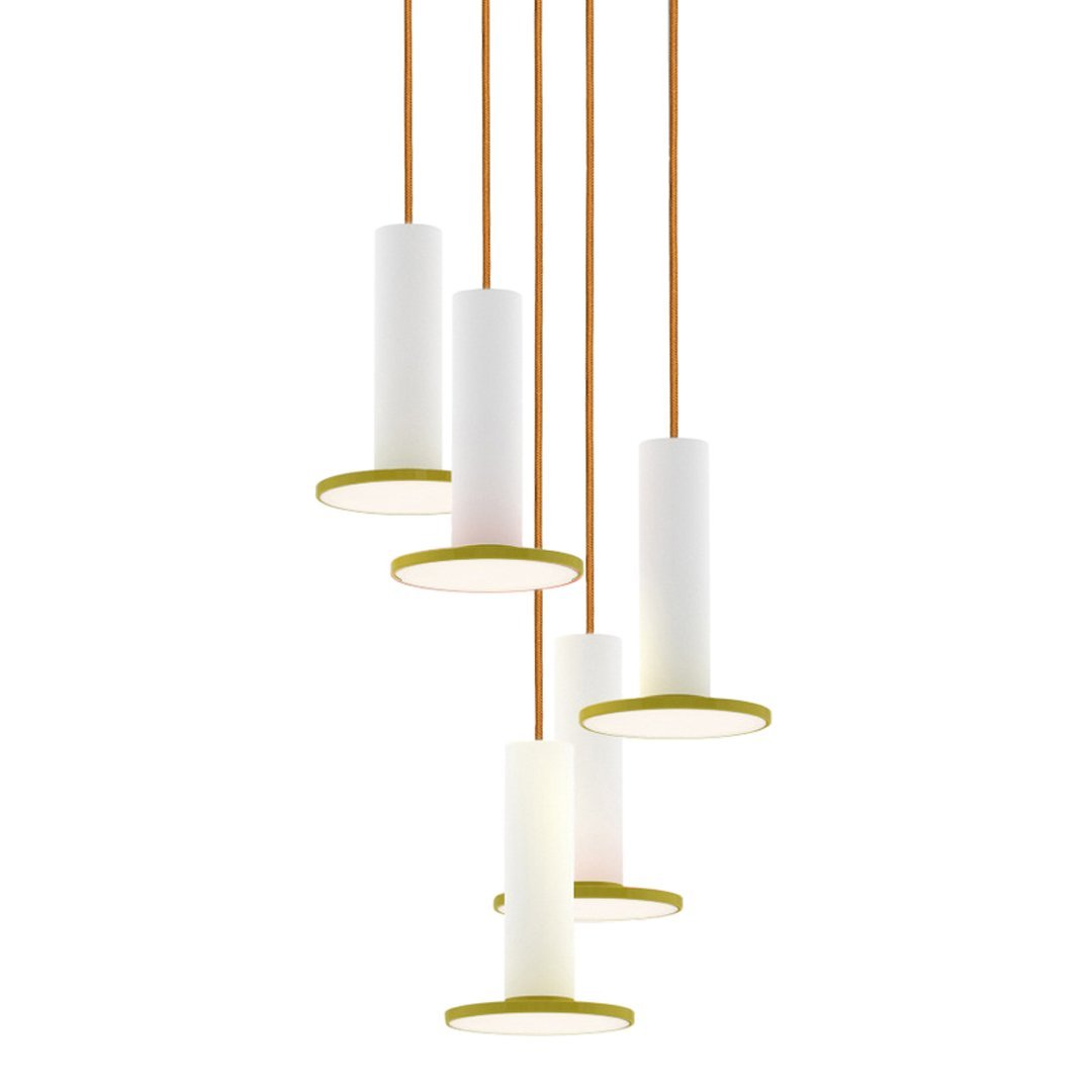 White / Moss | Copper Cord