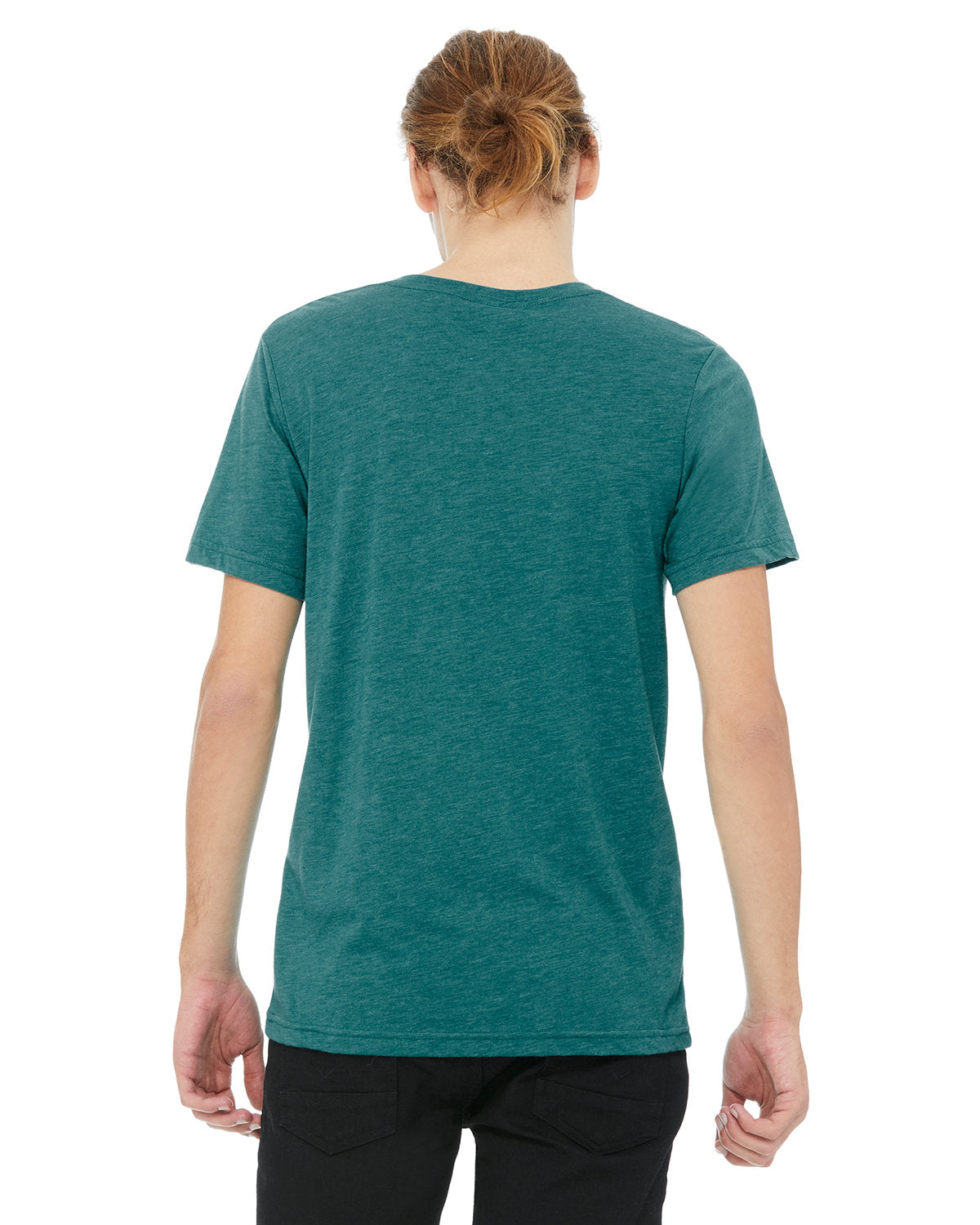 Bella + Canvas 3415C Unisex Triblend V-Neck T-Shirt - Soft Comfortable Tee for Men & Women - Perfect for Casual Wear, Gym & Everyday Outfits
